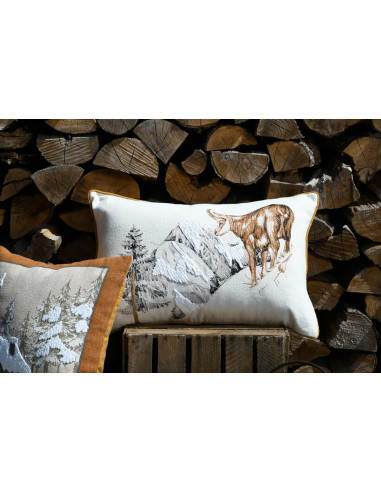 Coussin WILDFOREST CAMEL 40 x 60 cm