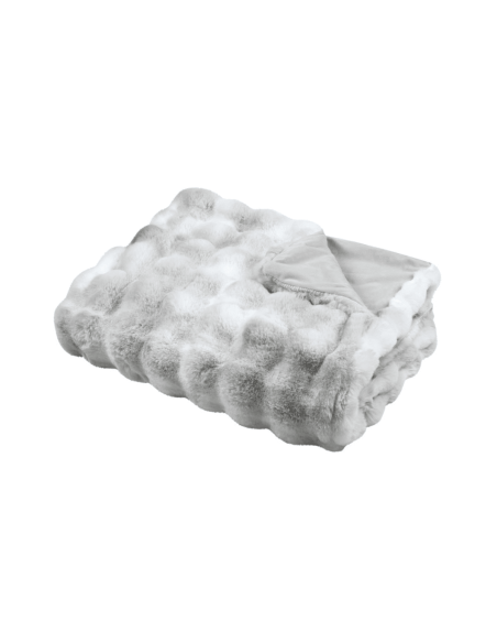 Plaid NEBRASKA perle 130 x 150 cm