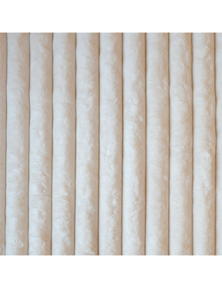 Rideau KALIN fausse fourrure côtelé