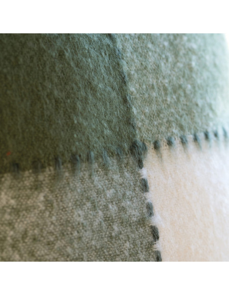 Housse de coussin BEIJA kaki 45 x 45 cm