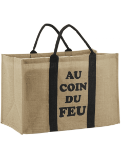 Sac à bûches AU COIN DU FEU