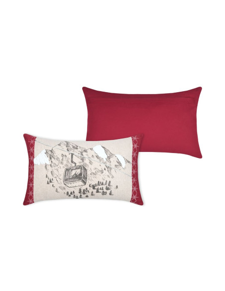 Coussin VILLARD naturel 30 x 50 cm