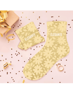 Chaussettes paillettes ELEGANTE femme 2