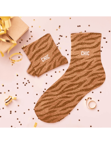 Chaussettes paillettes CHIC femme