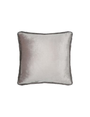 Coussin fausse fourrure HARLOW Taupe 45 x 45 cm