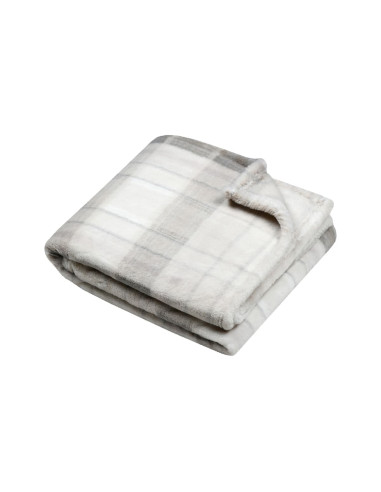 Plaid SCOTLAND Beige 130 x 160 cm