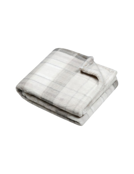 Plaid SCOTLAND Beige 130 x 160 cm