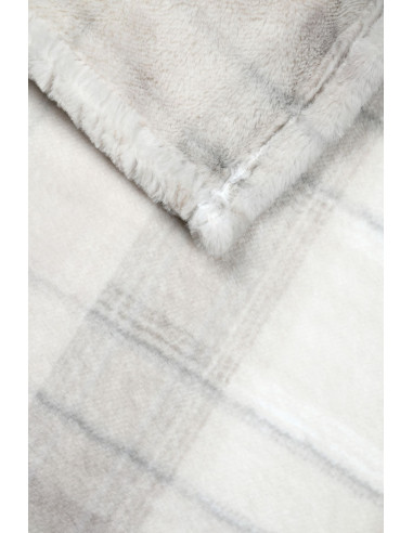 Plaid SCOTLAND Beige 130 x 160 cm