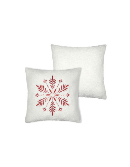 Coussin montagne BESSEY écru 45 x 45 cm