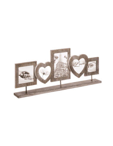 Pêle-Mêle CHARME en bois à poser