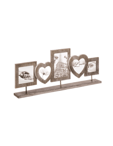 Pêle-Mêle CHARME en bois à poser