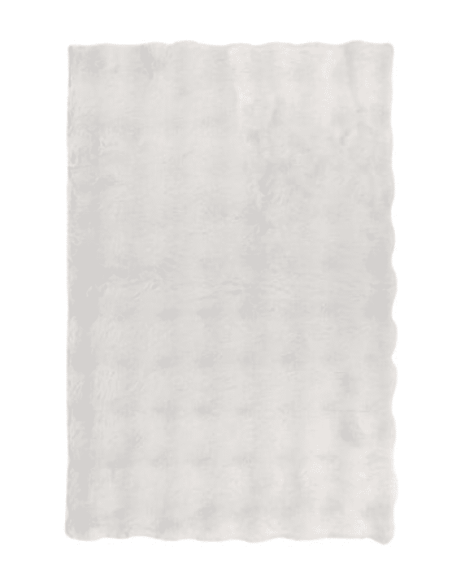 Tapis fausse fourrure ZEPHY blanc 120 x 170 cm