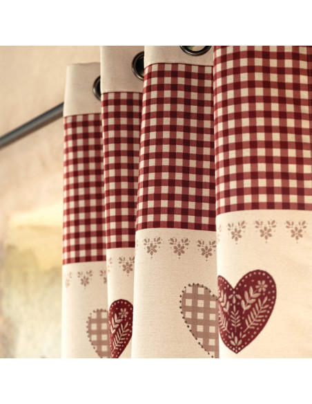 Rideau ECRIN taupe 140 x 260 cm