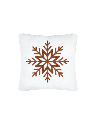 Coussin montagne flocon WILDFOREST Terre 45 x...