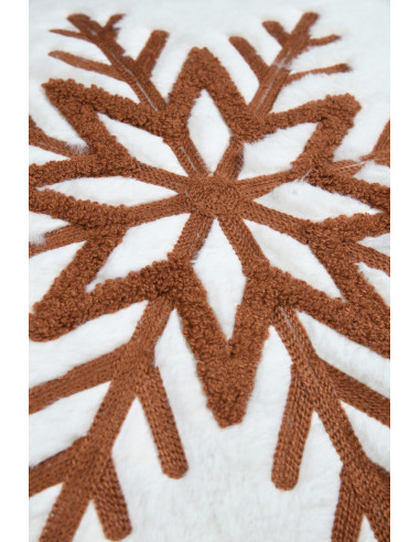 Coussin montagne flocon WILDFOREST Terre 45 x...