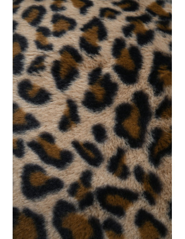 Plaid FAUVES camel 130 x 160 cm