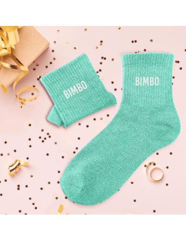 Chaussettes femme à paillette BIMBO