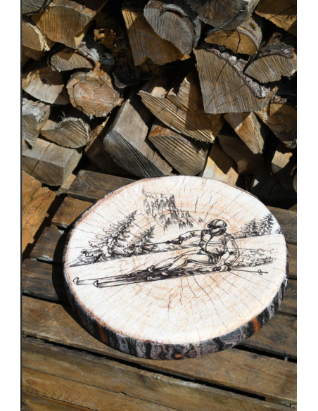 Galette de chaise TIGNES brun