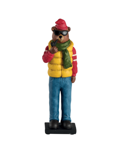 OURS montagnard en résine