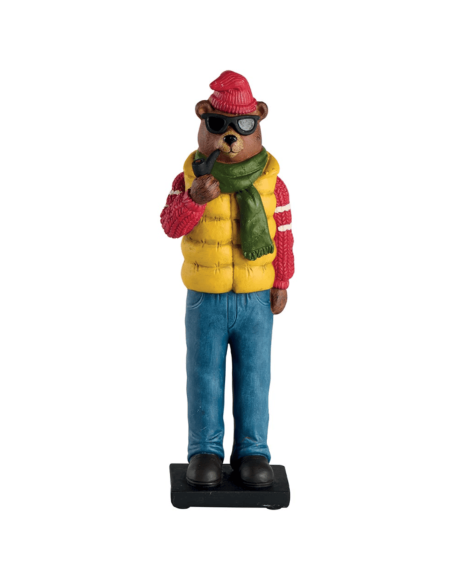 OURS montagnard en résine