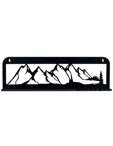 Plaque murale chaîne de montagne