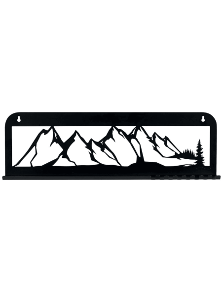 Plaque murale chaîne de montagne