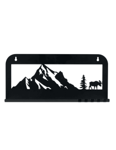 Plaque murale décor montagne avec CARIBOU
