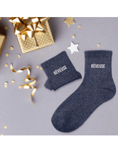 Chaussettes à paillettes femme REVEUSE 2