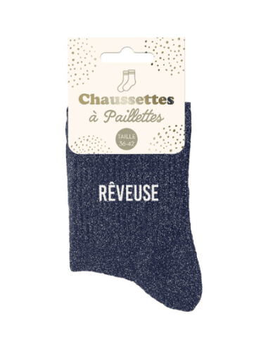 Chaussettes à paillettes femme REVEUSE