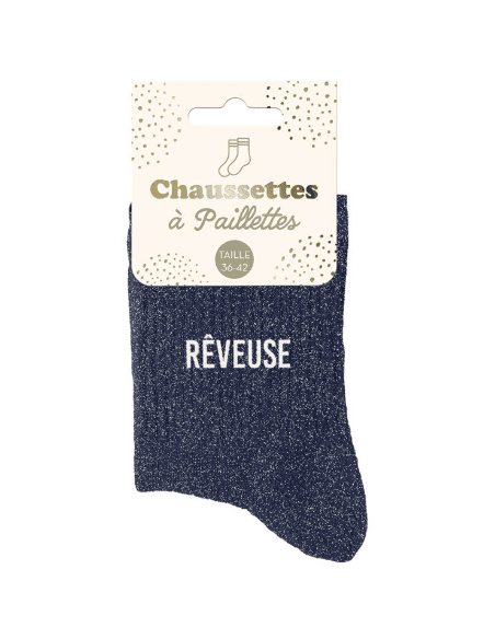 Chaussettes à paillettes femme REVEUSE