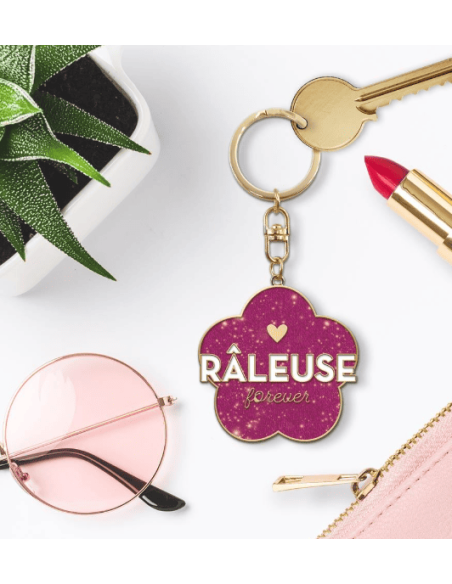 Porte clés paillettes RALEUSE