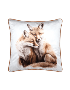 Coussin Faune roux 50 x 50 cm