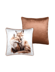 Coussin Faune roux 50 x 50 cm 2
