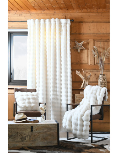 Rideau NEBRASKA ECRU 140 x 240 cm
