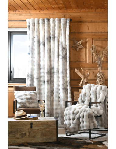 Rideau NEBRASKA PERLE 140 x 240 cm