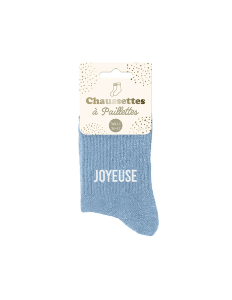 Chaussettes à paillettes femme JOYEUSE