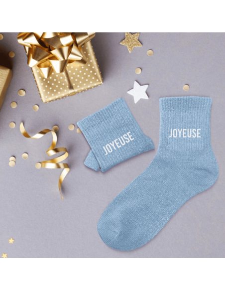 Chaussettes à paillettes femme JOYEUSE