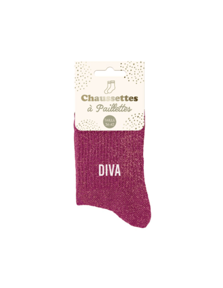 Chaussettes à paillettes DIVA