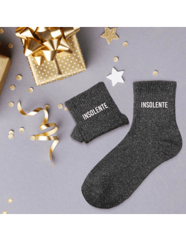 Chaussettes à paillettes INSOLENTE