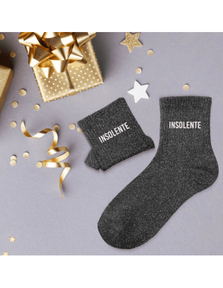 Chaussettes à paillettes INSOLENTE