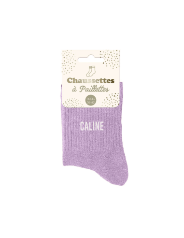 Chaussettes à paillettes CALINE