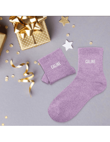 Chaussettes à paillettes CALINE