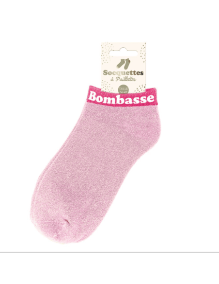 Socquettes à paillettes BOMBASSE