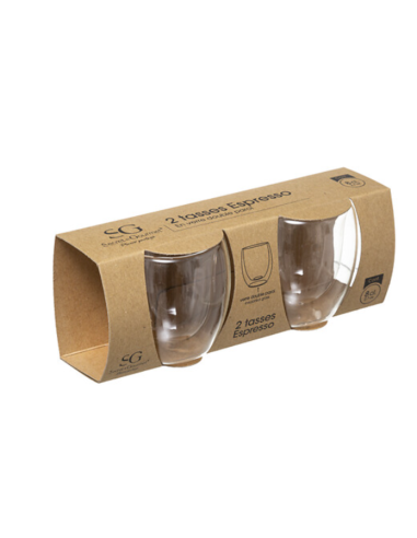 Tasses expresso double paroi CLEA