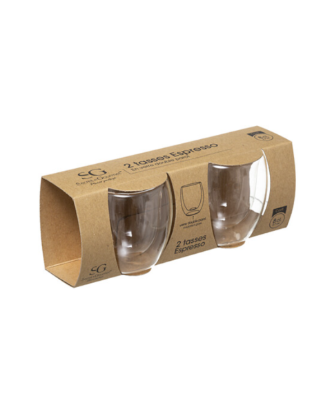 Tasses expresso double paroi CLEA