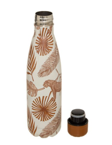 Bouteille isotherme inox WILD leopard avec...