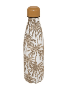 Bouteille isotherme inox WILD palmier léopard