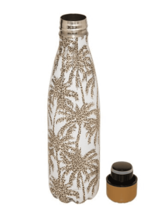 Bouteille isotherme inox WILD palmier léopard 2