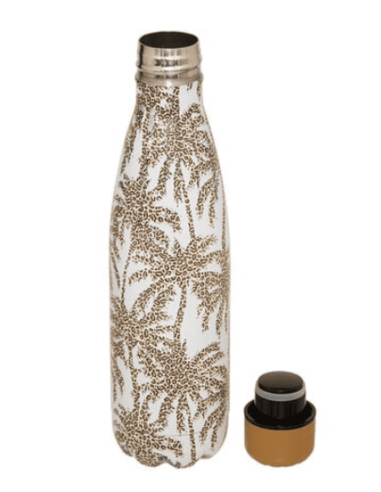 Bouteille isotherme inox WILD palmier léopard