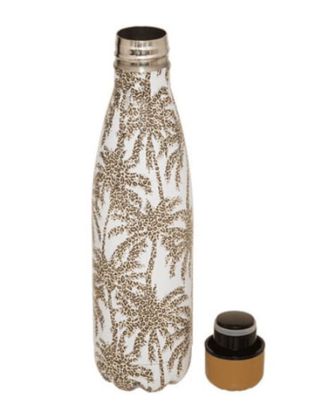 Bouteille isotherme inox WILD palmier léopard